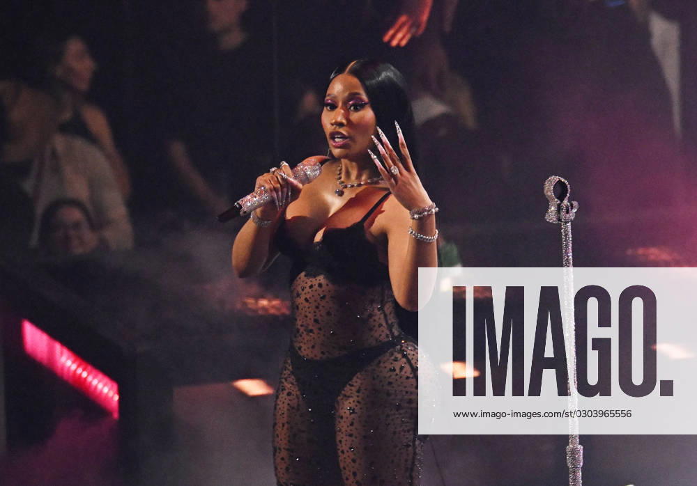 Nicki Minaj performs onstage during the 2023 MTV Video Music Awards at Prudential Center on September 12, 2023 in Newark, New Jersey. Photo: Jeremy Smith imageSPACE MediaPunch