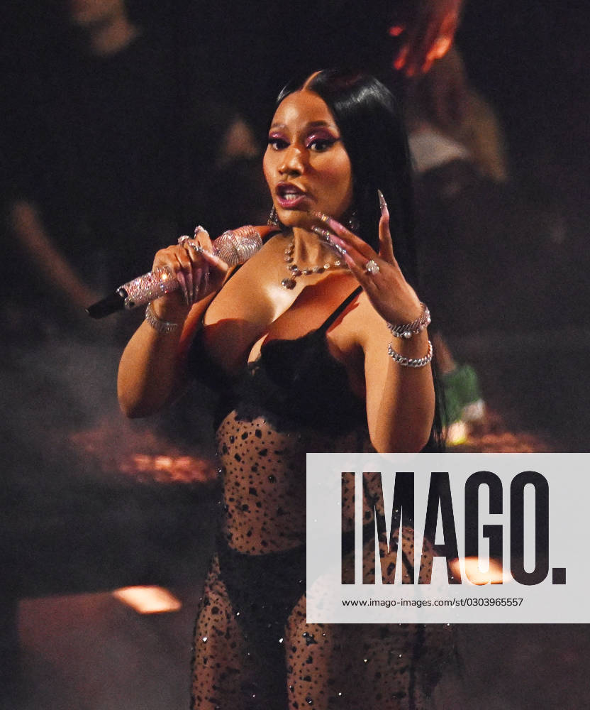 Nicki Minaj performs onstage during the 2023 MTV Video Music Awards at Prudential Center on September 12, 2023 in Newark, New Jersey. Photo: Jeremy Smith imageSPACE MediaPunch
