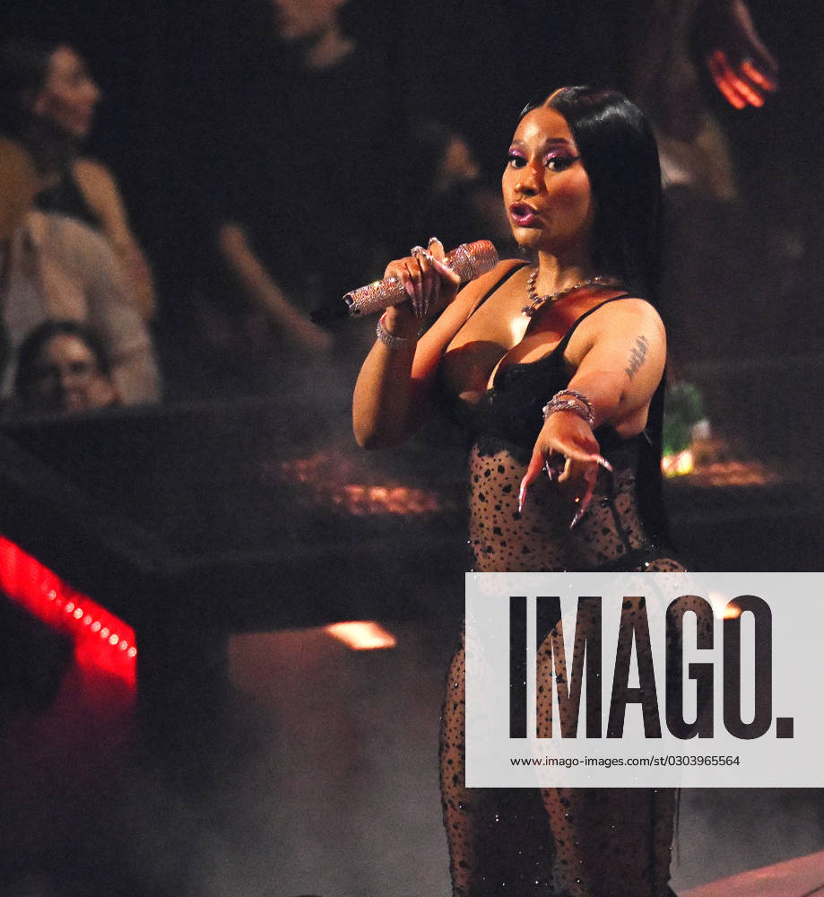 Nicki Minaj performs onstage during the 2023 MTV Video Music Awards at Prudential Center on September 12, 2023 in Newark, New Jersey. Photo: Jeremy Smith imageSPACE MediaPunch