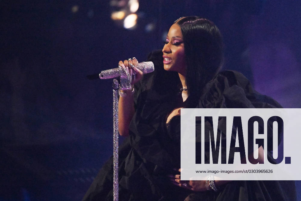 Nicki Minaj performs onstage during the 2023 MTV Video Music Awards at Prudential Center on September 12, 2023 in Newark, New Jersey. Photo: Jeremy Smith imageSPACE MediaPunch