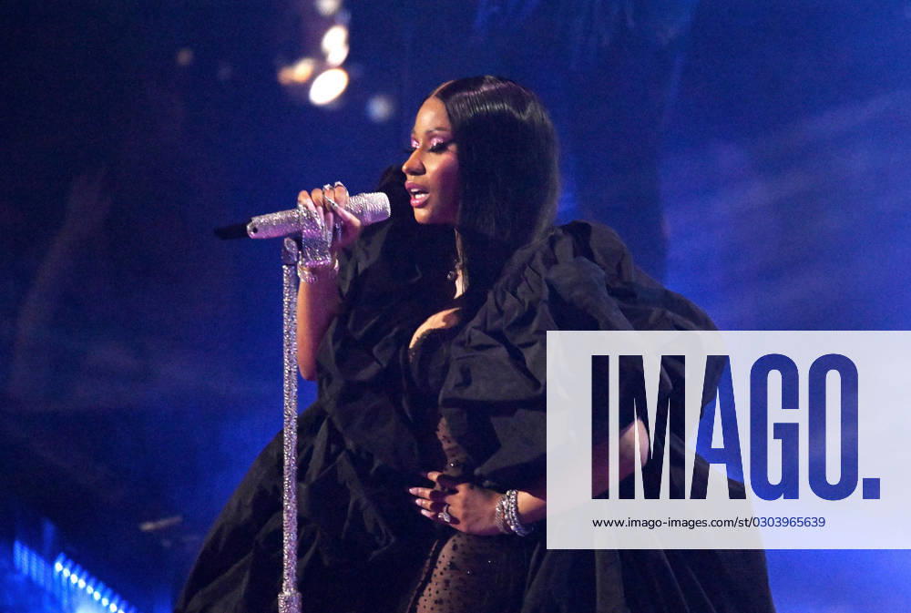 Nicki Minaj performs onstage during the 2023 MTV Video Music Awards at Prudential Center on September 12, 2023 in Newark, New Jersey. Photo: Jeremy Smith imageSPACE MediaPunch