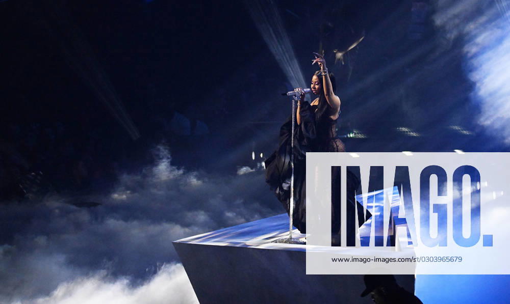 Nicki Minaj performs onstage during the 2023 MTV Video Music Awards at Prudential Center on September 12, 2023 in Newark, New Jersey. Photo: Jeremy Smith imageSPACE MediaPunch