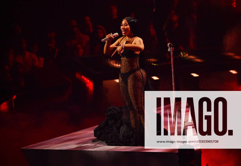 Nicki Minaj performs onstage during the 2023 MTV Video Music Awards at Prudential Center on September 12, 2023 in Newark, New Jersey. Photo: Jeremy Smith imageSPACE MediaPunch