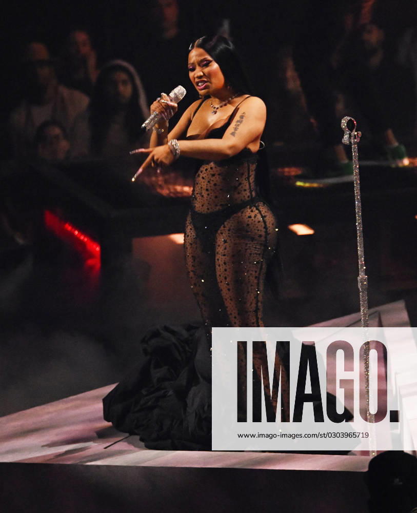 Nicki Minaj performs onstage during the 2023 MTV Video Music Awards at Prudential Center on September 12, 2023 in Newark, New Jersey. Photo: Jeremy Smith imageSPACE MediaPunch