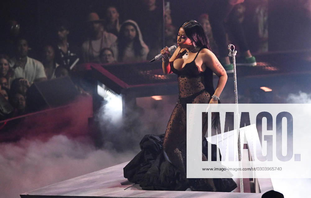 Nicki Minaj performs onstage during the 2023 MTV Video Music Awards at Prudential Center on September 12, 2023 in Newark, New Jersey. Photo: Jeremy Smith imageSPACE MediaPunch