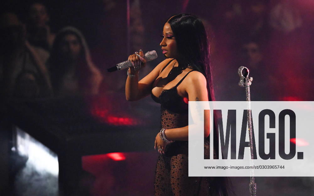 Nicki Minaj performs onstage during the 2023 MTV Video Music Awards at Prudential Center on September 12, 2023 in Newark, New Jersey. Photo: Jeremy Smith imageSPACE MediaPunch
