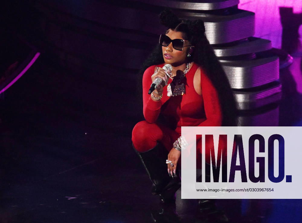 Nicki Minaj performs onstage during the 2023 MTV Video Music Awards at Prudential Center on September 12, 2023 in Newark, New Jersey. Photo: Jeremy Smith imageSPACE MediaPunch