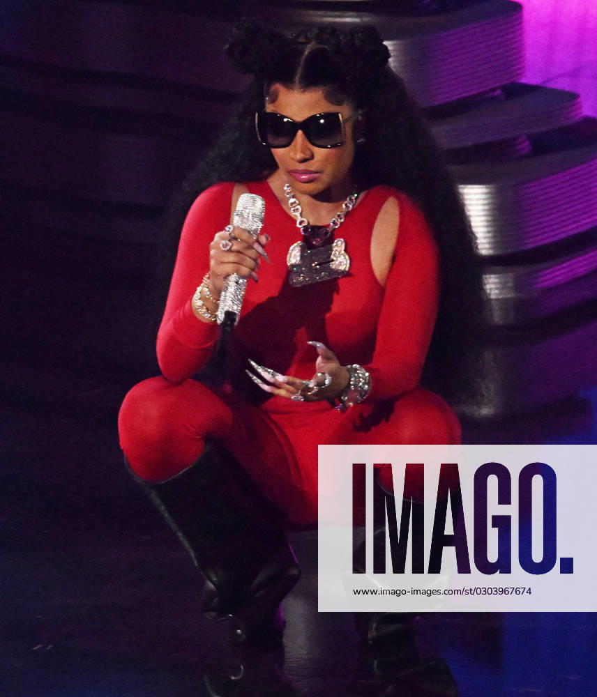 Nicki Minaj performs onstage during the 2023 MTV Video Music Awards at Prudential Center on September 12, 2023 in Newark, New Jersey. Photo: Jeremy Smith imageSPACE MediaPunch