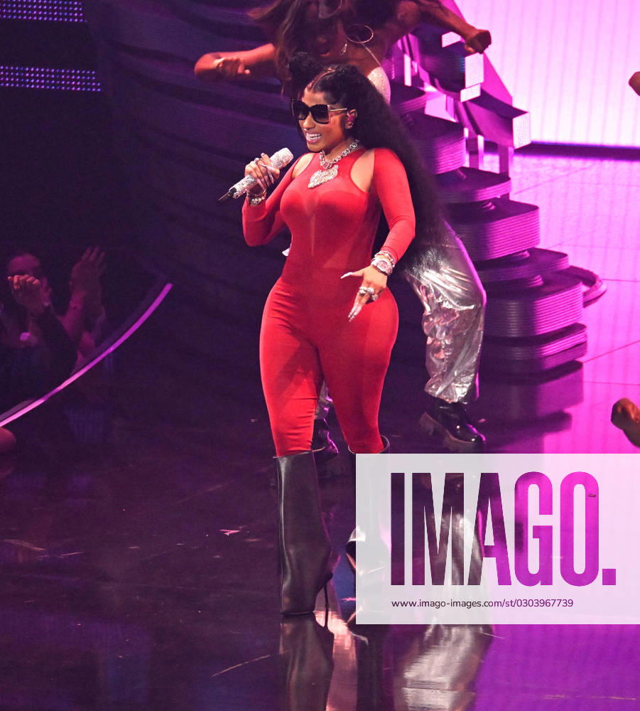 Nicki Minaj performs onstage during the 2023 MTV Video Music Awards at Prudential Center on September 12, 2023 in Newark, New Jersey. Photo: Jeremy Smith imageSPACE MediaPunch
