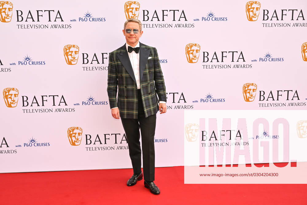 BAFTA 2023 Television Awards Martin Freeman arriving at the BAFTA 2023 Television Awards with P&O Cruises at the Royal Festival Hall, London, UK on May 14 2023., Credit:Lee Floyd Avalon UK, London, Royal Festival Hall
