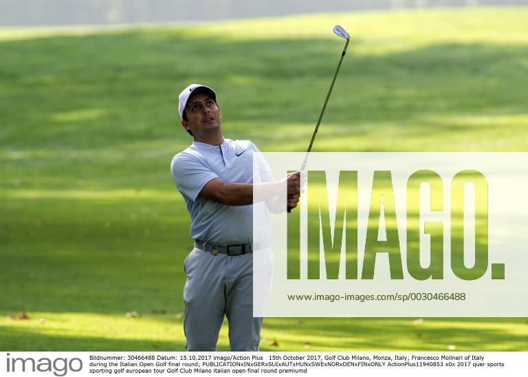 15th October 2017, Golf Club Milano, Monza, Italy; Francesco Molinari of Italy during the Italian Open Golf final round; ActionPlus11940853