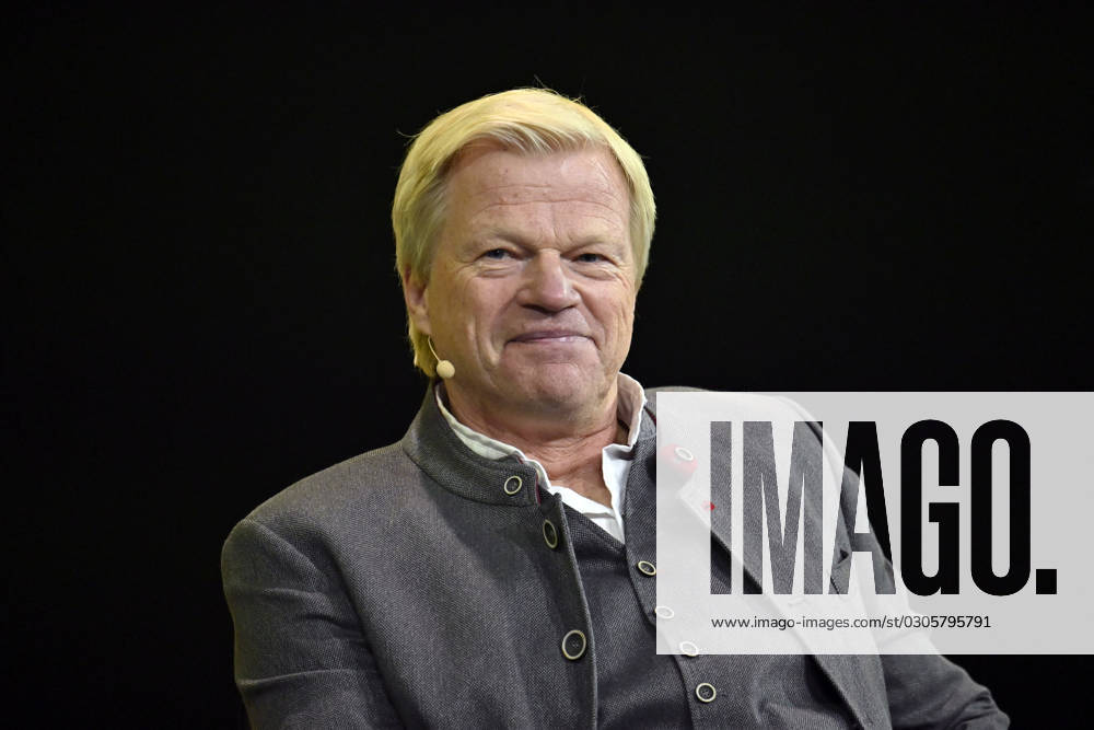 Fußballer Oliver Kahn bei seinem Auftritt auf der Bits & Pretzels Konferenz in München. Es ist der erste öffentliche Auftritt des Ex-Bayern-Chef seit seinem Rauswurf beim FC Bayern. München, 24.09.2023 Bayern Deutschland