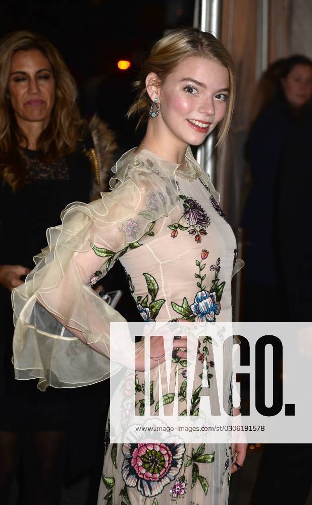 Anya Taylor-Joy, Archivbilder Anya Taylor Joy at arrivals for Gotham Independent Film Awards 2016, Cipriani Wall Street, New York, NY November 28, 2016. Anya Taylor Joy at arrivals for Gotham Independent Film Awards 2016, Cipriani Wall Street, New York, NY November 28, 2016., Credit:Dennis Van Tine Avalon