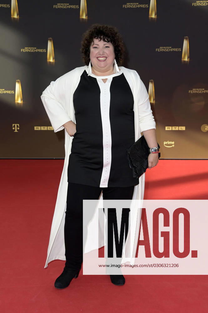 Meltem Kaptan bei der Verleihung des Deutschen Fernsehpreises 2023 in den MMC Studios. Köln