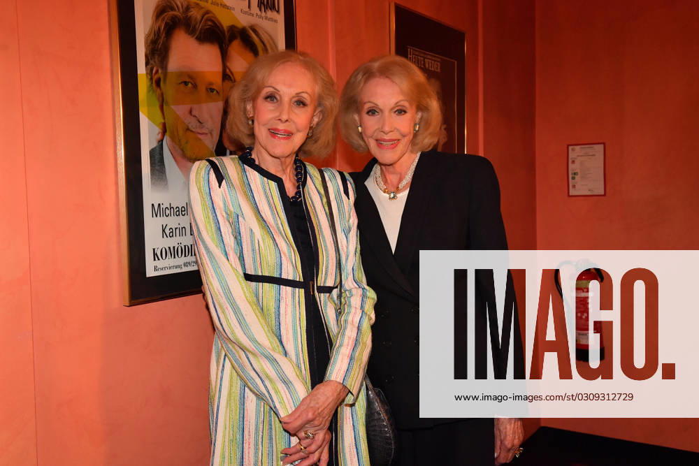 Alice und Ellen Kessler Premiere Brauchen Sie  ne Quittung Komödie im Bayerischen Hof Theater München 19. Oktober 2023