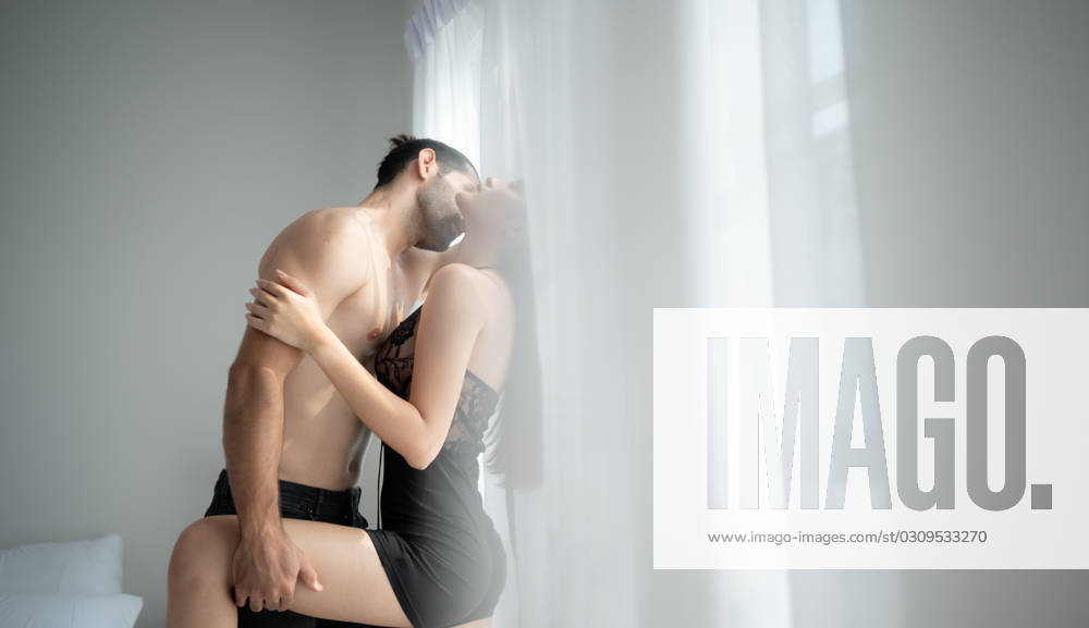 Gorgeous sexy couple enjoying sex in the house s bedroom, Concept of as emotional relationships passion and love Gorgeous sexy couple enjoying sex in the house s bedroom, Concept of as emotional relationships passion and love ,model released, Symbolfoto