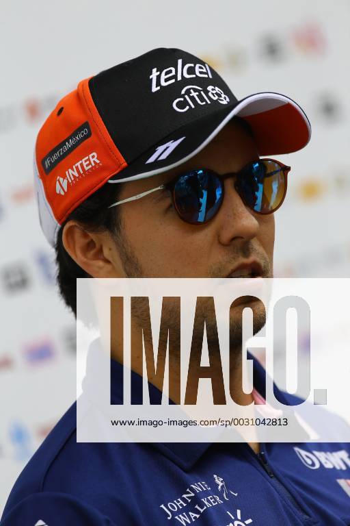 Sergio Perez (MEX) Sahara Force India F1 VJM010 Brazilian Grand Prix, Sao Paulo, Interlagos 9 - 12 November 2017 09.11.2017 - Sergio Perez (MEX) Sahara Force India F1 VJM010
