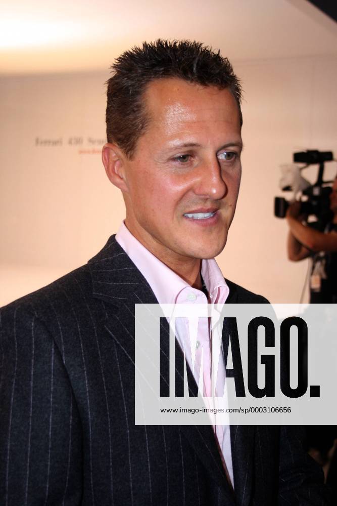 Michael Schumacher (Deutschland Ferrari) Motorsport Herren Internationale Automobil Ausstellung 2007, IAA, Automobilausstellung, Messe Automesse Automobilmesse Porträt Frankfurt M. Motorsport Herren Internationale Automobil Ausstellung 2007, IAA, Automobilausstellung, Messe Automesse Automobilmesse Porträt Frankfurt M.