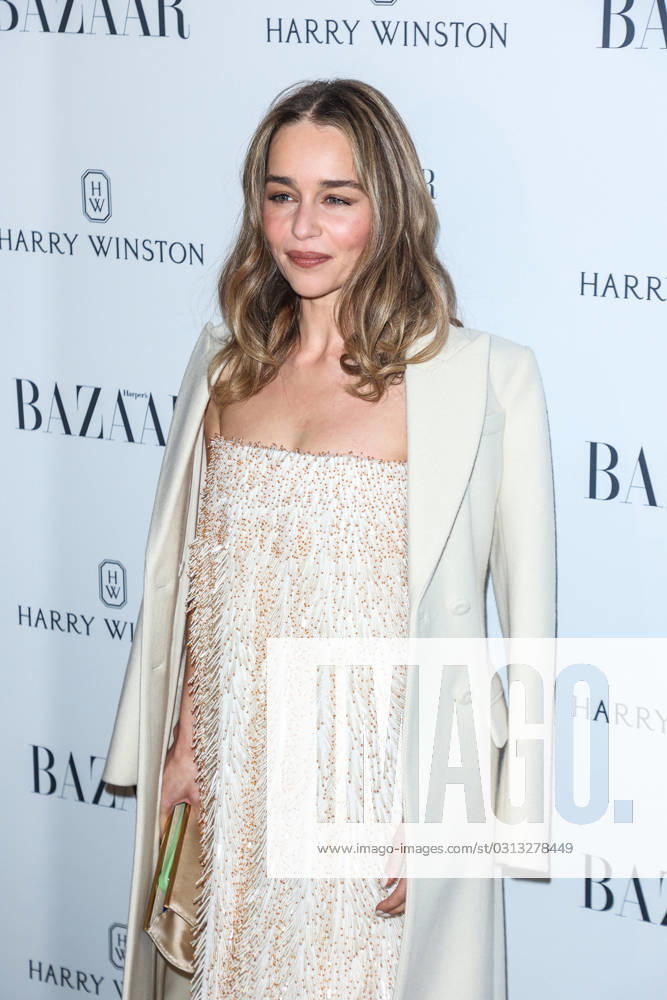 Emilia Clarke seen arriving for the Harper s Bazaar Women Of The Year Awards 2023 at Claridge s in London When: 07 Nov 2023 Credit: Cover Images . NOT FOR USE BY NEWSPAPERS BASED IN THE UK.