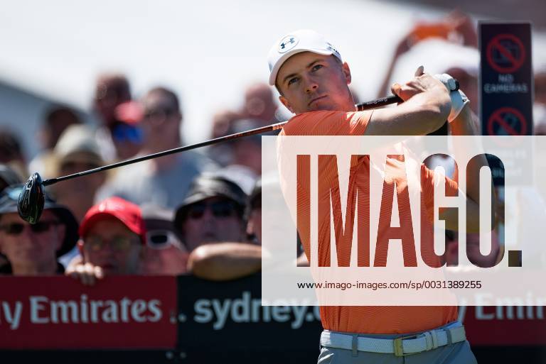 Jordan Spieth (USA) at Round 1 of the 102nd Australian Open Golf Championship on November 23, 2017 at The Australian Golf Club in Sydney, Australia. (Photo by Steven Markham Icon Sportswire) GOLF: NOV 23 The Emirates Australian Open Golf Championship - First Round Icon1711230750