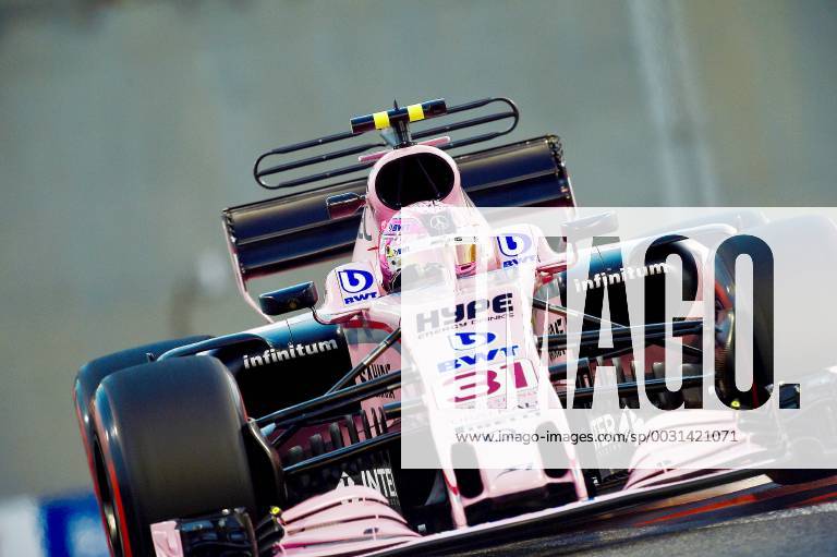 Esteban Ocon (FRA 31), Sahara Force India F1 Team, Grosser Preis von ABU DHABI 2017, 2tes Freies Training, Motorsport, Formel 1, 24.11.2017, ABU DHABI