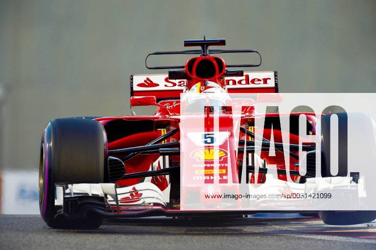 Sebastian Vettel (GER 5), Scuderia Ferrari, Grosser Preis von ABU DHABI 2017, 2tes Freies Training, Motorsport, Formel 1, 24.11.2017, ABU DHABI