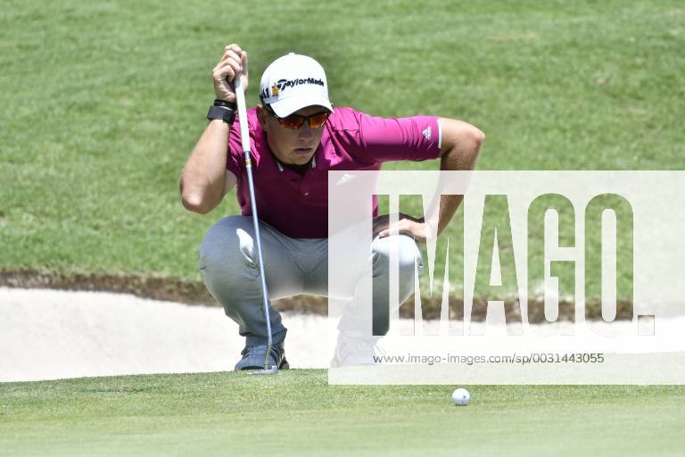 26th November 2017, The Australian Golf Club, Sydney, Australia; Emirates Australian Open Golf, final round; Lucas Herbert (AUS) lines up his putt ActionPlus11956438