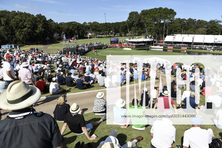 26th November 2017, The Australian Golf Club, Sydney, Australia; Emirates Australian Open Golf, final round; Jonas Blixt (SWE) walks onto the green at the 18th hole ActionPlus11956408