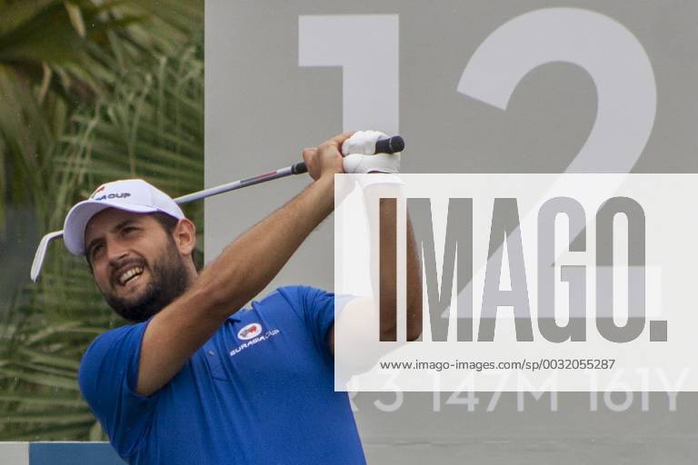 Kuala Lumpur, Kuala Lumpur, Malaysia - Alex Levy (France) is seen taking a shot on fourball matches at the Eurasia Cup...EurAsia Cup is a biennial men professional team golf tournament between Europe and Asia presented by RHB HICOM. It is held on 12th 14th January 2018 at Glenmarie Golf & Country Club. Team Asia will be lead by Arjun Atwal (India) as a captain for the team and the vice captain Zhang Lainwei (China) while for the team Europe Thomas Bjorn (Denmark) will be the captain. Malaysia: Eurasia Cup golf tournament - ZUMAs197 81543985st