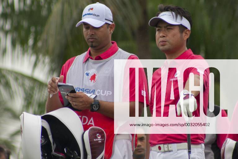 Kuala Lumpur, Kuala Lumpur, Malaysia - Yuta Ikeda (Japan) is seen at the EurAsia Cup....EurAsia Cup is a biennial men professional team golf tournament between Europe and Asia presented by RHB HICOM. It is held on 12th 14th January 2018 at Glenmarie Golf & Country Club. Team Asia will be lead by Arjun Atwal (India) as a captain for the team and the vice captain Zhang Lainwei (China) while for the team Europe Thomas Bjorn (Denmark) will be the captain. Malaysia: Eurasia Cup golf tournament - ZUMAs197 81544013st