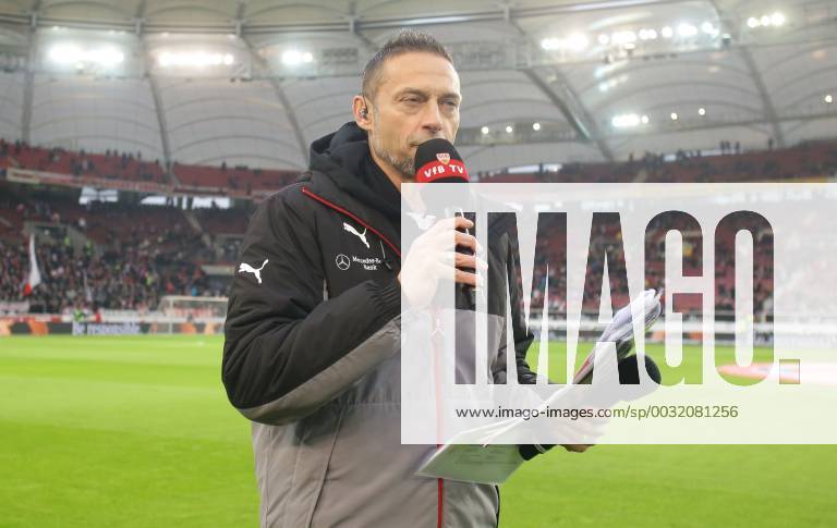 Stuttgart, Fußball Bundesliga 18. Spieltag, VfB Stuttgart vs. Hertha BSC Berlin , Stadionsprecher Holger Laser
