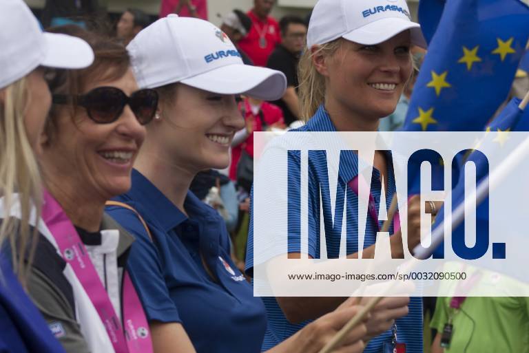 Kuala Lumpur, Kuala Lumpur, Malaysia - Team Europe supporter smile when their team has win the EurAsia Cup 2018...EurAsia Cup is a biennial men professional team golf tournament between Europe and Asia presented by DRB-HICOM. It is held on 12th 14th January 2018 at Glenmarie Golf & Country Club. Team Asia will be lead by Arjun Atwal (India) as a captain for the team and the vice captain Zhang Lainwei (China) while for the team Europe Thomas Bjorn (Denmark) will be the captain. The Team Europe has win the EurAsia Cup for this year. Malaysia: EurAsia golf tournament Winning ceremony - ZUMAs197 81558911st
