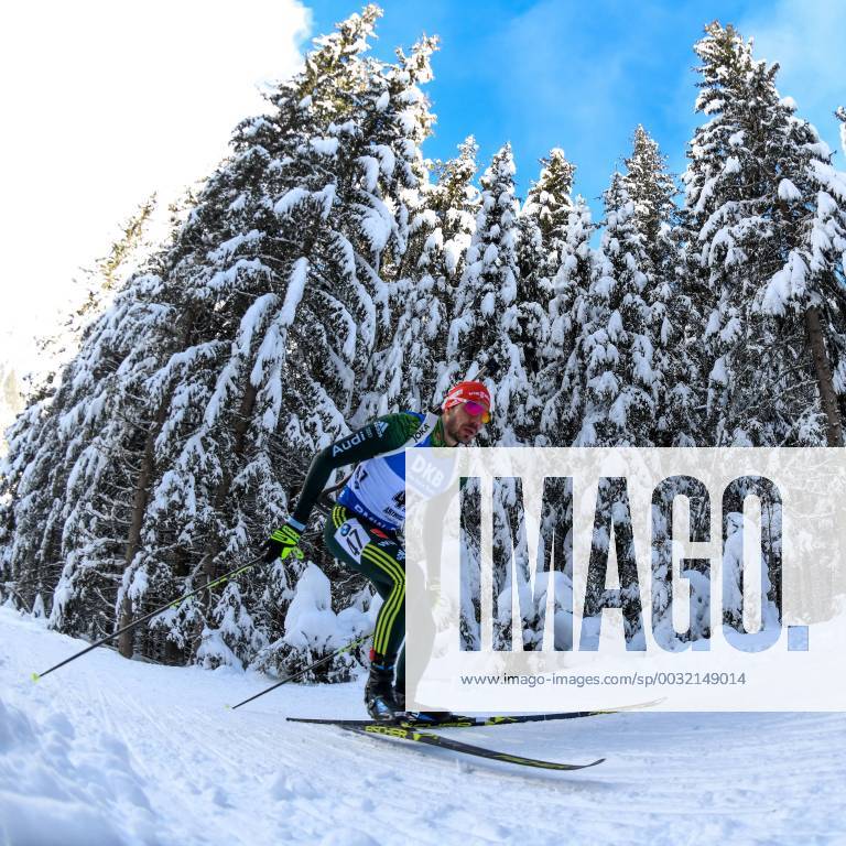 BIATHLON - IBU WC Antholz ANTHOLZ,ITALY,19.JAN.18 - BIATHLON - IBU World Cup Antholz, 10km sprint, men. Image shows Arnd Peiffer (GER). GEPAxpictures xOliverxLerch