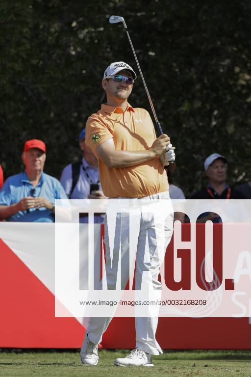 HSBC Abu Dhabi Golf Championship Day Three Bernd Wiesberger reacts to his tee shot on Day Three of the HSBC Abu Dhabi Golf Championship at Abu Dhabi Golf Club, UAE. Content Not Available For UK Newspapers