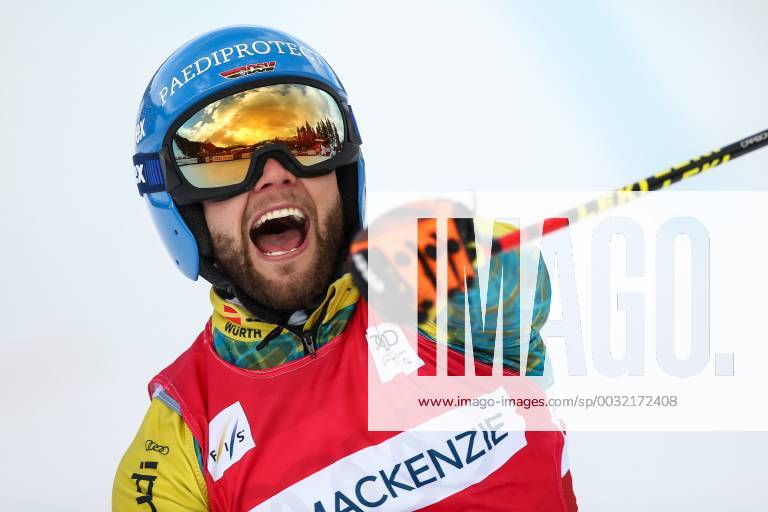 Themen der Woche - SPORT FREESTYLE SKIING - FIS WC Nakiska NAKISKA,CANADA,20.JAN.18 - FREE SKI, FREESTYLE SKIING - FIS World Cup Nakiska, Ski Cross. Image shows the rejoicing of Paul Eckert (GER). GEPAxpictures xDanielxGoetzhaber