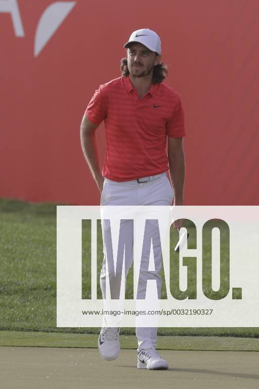 HSBC Abu Dhabi Golf Championship Day Four Tommy Fleetwood walks onto the 18th green on Day Four of the HSBC Abu Dhabi Golf Championship at Abu Dhabi Golf Club, UAE. Content Not Available For UK Newspapers
