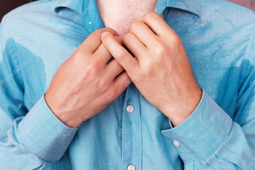 Problem with sweating. Wet clothes from the heat