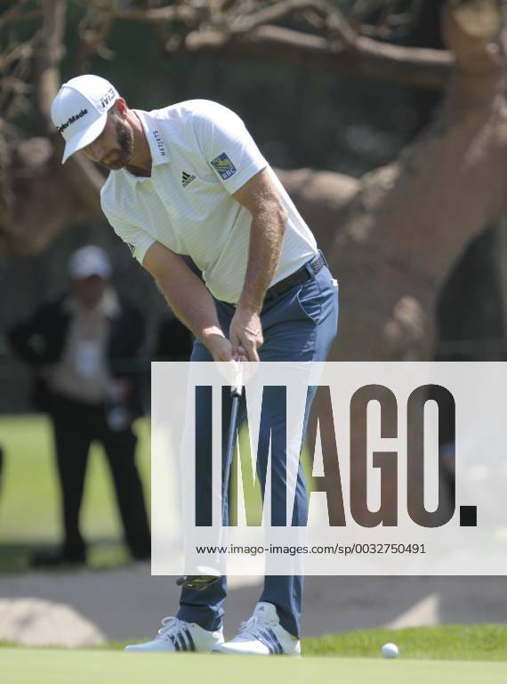 US golfer Dustin Johnson in action during the World Golf Championship 2018 at the Chapultepec Golf Club in Mexico City, Mexico, 01 March 2018. The competition takes place between the 01 and 04 March. World Golf Championship !ACHTUNG: NUR REDAKTIONELLE NUTZUNG!