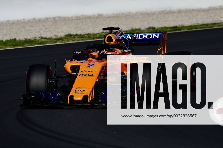 Stoffel Vandoorne, McLaren Renault, formula 1 GP, Test, Barcelona Spanien, 06.03.2018 Photo:mspb Jerry Andre Stoffel Vandoorne, formula 1 GP, Test, Barcelona