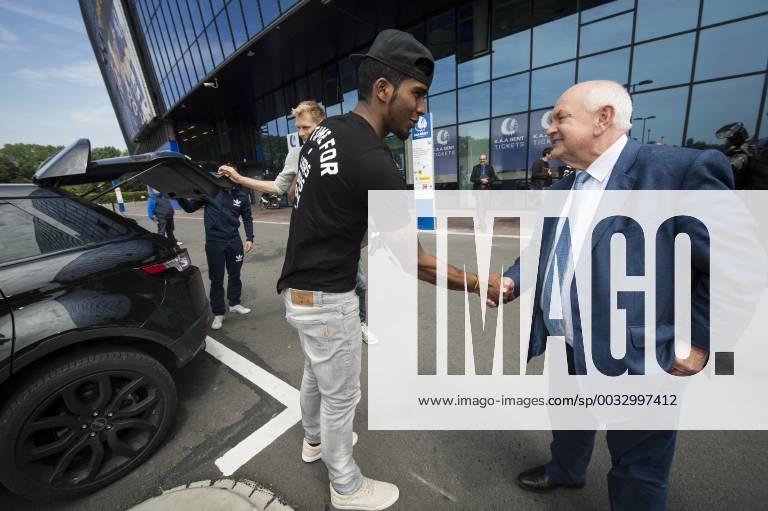 - GENT, BELGIUM: Gent s Renato Neto and Gent s chairman Ivan De Witte arrive at the Ghelamco Arena as KAA Gent became champion for the first time after winning Yesterday the Jupiler Pro League match between KAA Gent and Standard de Liege, Friday 22 May 2015 in Gent, on the ninth day of the Play-off 1. JASPERxJACOBS x81212530x