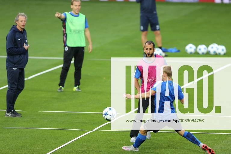 - MANCHESTER, UNITED KINGDOM: Club s Victor Vazquez Solsona and Club s Nikola Storm fight for the ball during a training session of Belgian soccer team Club Brugge KV in Manchester, United Kingdom, Monday 17 August 2015. Tomorrow Club is playing British soccer club Manchester United ManU FC, the first leg game of the play-offs for the UEFA Champions League competition. BRUNOxFAHY x84299639x
