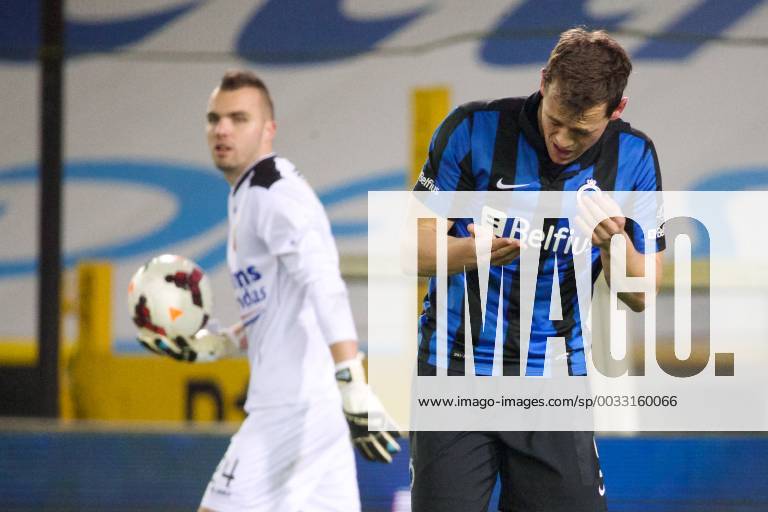 - BRUGGE, BELGIUM: Club s Tom De Sutter pictured during the Jupiler Pro League match between Club Brugge and RAEC Mons, in Brugge, Saturday 01 February 2014, on day 24 of the Belgian soccer championship. KURTxDESPLENTER x54406329x