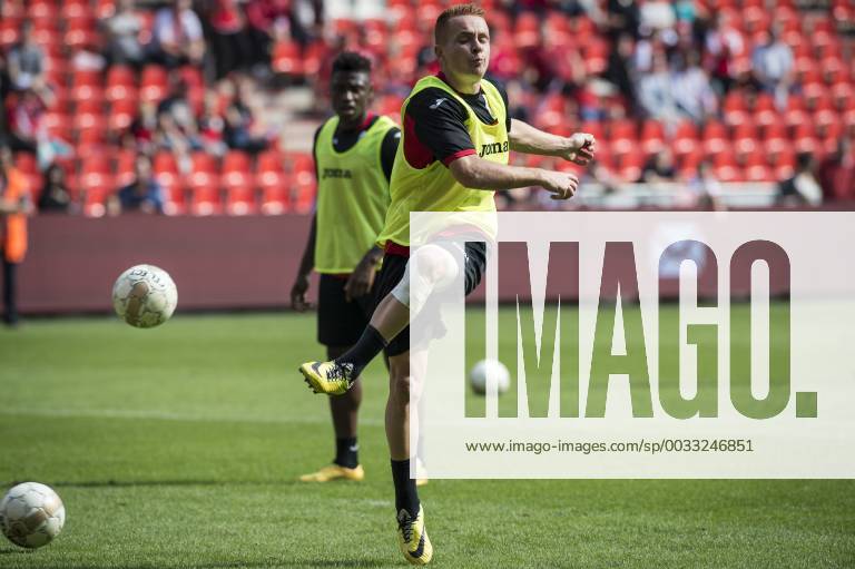 - LIEGE, BELGIUM: Standard d Francois Marquet pictured in action during the family day of Belgian first division soccer team Standard de Liege, Sunday 07 September 2014. JASPERxJACOBS x62031369x