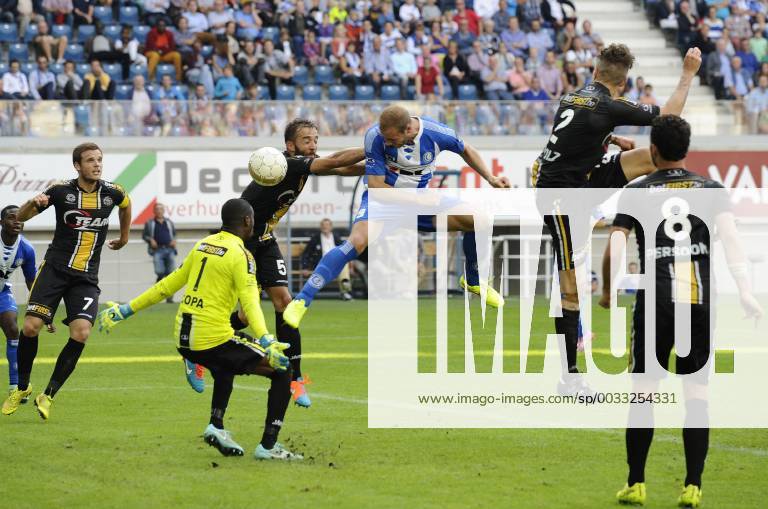 - GENT, BELGIUM: Gent s Laurent Depoitre scores a goal during the Jupiler Pro League match between AA Gent and Lokeren, in Gent, Sunday 28 September 2014, on day 9 of the Belgian soccer championship. JOHNxTHYS x63062771x
