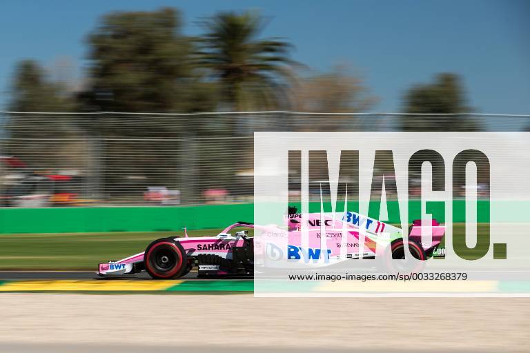 Sergio Perez, Sahara Force India F1, formula 1 GP, Australien, Melbourne, 23.03.2018 Photo:mspb Lucas Wore Sergio Perez, formula 1 GP, Australien, 2018