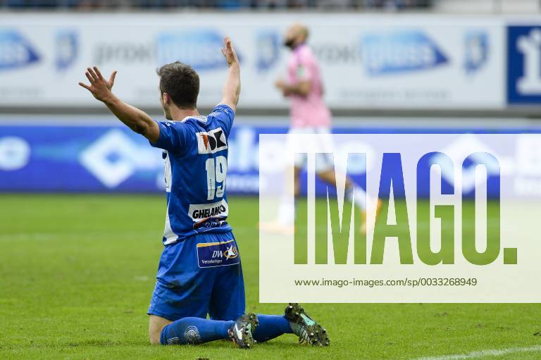 - GENT, BELGIUM: Gent s Brecht Dejaegere looks dejected during the Jupiler Pro League match between KAA Gent and RSC Anderlecht, in Gent, Sunday 09 November 2014, on day 15 of the Belgian soccer championship. LAURIExDIEFFEMBACQ x66490923x