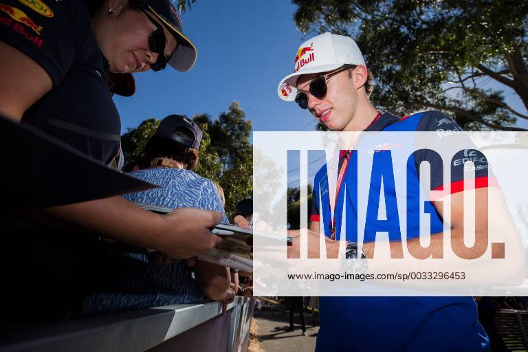 Pierre Gasly, Scuderia Toro Rosso, formula 1 GP, Australien, Melbourne, 24.03.2018 Photo:mspb Lucas Wore Pierre Gasly, Formel 1 GP, Australien, 2018