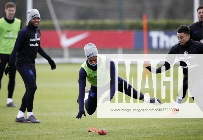 England s Marcus Rashford during training at the Tottenham Hotspur Training Centre, London. Picture date: March 26th 2018. Picture credit should read: David Klein Sportimage .