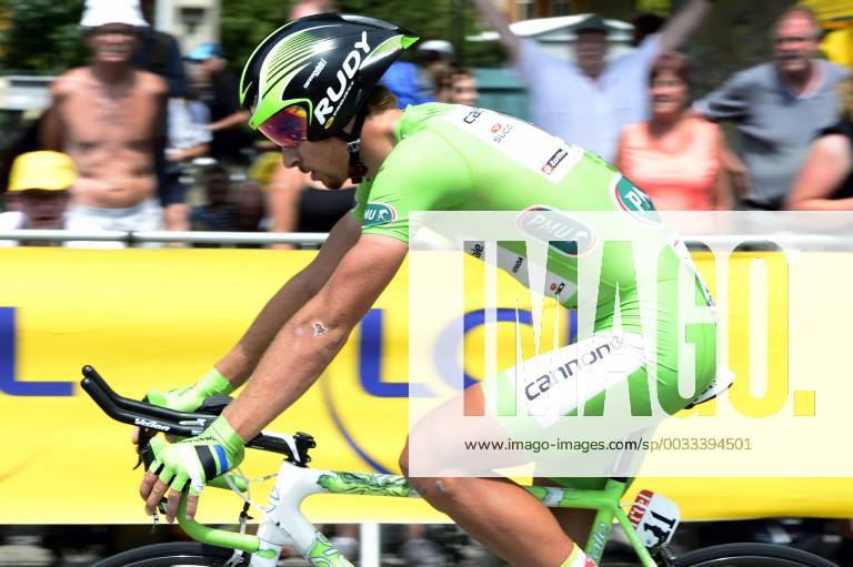 - GAP, FRANCE: Slovakian Peter Sagan of Liquigas-Cannondale pictured after the 17th stage of the 100th edition of the Tour de France cycling race, an individual time trial of 32km from Embrun to Chorges, France, on Wednesday 17 July 2013. YORICKxJANSENS x44706671x