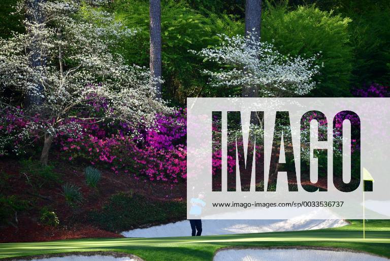 - SPORT Bubba Watson hits on the 12th hole during a practice round before the start of the Masters at Augusta National Golf Club, on April 2, 2018 in Augusta, Georgia. AUG20180402307 KEVINxDIETSCH
